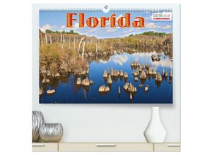 9783435313471 - GEOclick calendar Florida (hochwertiger Premium Wandkalender 2025 DIN A2 quer) Kunstdruck in Hochglanz