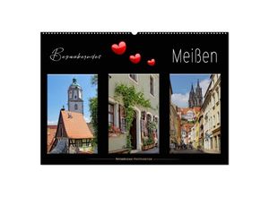 9783435313662 - Bezauberndes Meißen (Wandkalender 2025 DIN A2 quer) CALVENDO Monatskalender