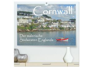 9783435313914 - Cornwall Der malerische Südwesten Englands (hochwertiger Premium Wandkalender 2025 DIN A2 quer) Kunstdruck in Hochglanz