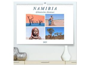 9783435314485 - Namibia afrikanisches Abenteuer (hochwertiger Premium Wandkalender 2025 DIN A2 quer) Kunstdruck in Hochglanz