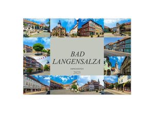 9783435314775 - Bad Langensalza Impressionen (Wandkalender 2025 DIN A2 quer) CALVENDO Monatskalender