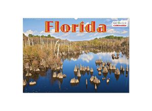 9783435316106 - GEOclick calendar Florida (Wandkalender 2025 DIN A2 quer) CALVENDO Monatskalender