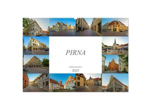 9783435316373 - Pirna Impressionen (Wandkalender 2025 DIN A2 quer) CALVENDO Monatskalender