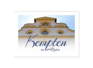 9783435318193 - Kempten im Allgäu (Wandkalender 2025 DIN A2 quer) CALVENDO Monatskalender