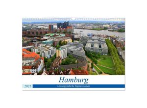 9783435318308 - Hamburg - Unvergessliche Impressionen (Wandkalender 2025 DIN A3 quer) CALVENDO Monatskalender