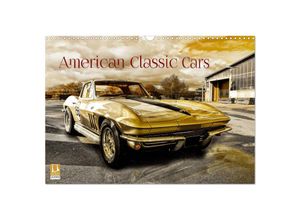 9783435318476 - American Classic Cars (Wandkalender 2025 DIN A3 quer) CALVENDO Monatskalender