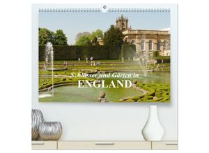 9783435318599 - Schlösser und Gärten in England (hochwertiger Premium Wandkalender 2025 DIN A2 quer) Kunstdruck in Hochglanz