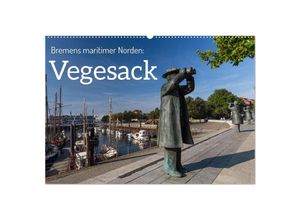 9783435318681 - Bremens maritimer Norden Vegesack (Wandkalender 2025 DIN A2 quer) CALVENDO Monatskalender