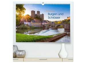 9783435318919 - Mittelhessens Burgen und Schlösser (hochwertiger Premium Wandkalender 2025 DIN A2 quer) Kunstdruck in Hochglanz