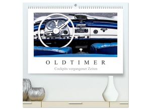 9783435319046 - Oldtimer - Cockpits vergangener Zeiten (hochwertiger Premium Wandkalender 2025 DIN A2 quer) Kunstdruck in Hochglanz