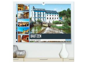 9783435320554 - Bautzen Die Altstadt (hochwertiger Premium Wandkalender 2025 DIN A2 quer) Kunstdruck in Hochglanz