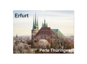 9783435321100 - Erfurt Perle Thüringens (Wandkalender 2025 DIN A2 quer) CALVENDO Monatskalender