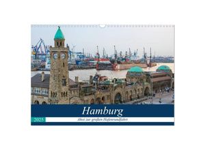 9783435323302 - Hamburg - Ahoi zur großen Hafenrundfahrt (Wandkalender 2025 DIN A3 quer) CALVENDO Monatskalender