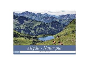 9783435323838 - Allgäu - Natur pur (Wandkalender 2025 DIN A2 quer) CALVENDO Monatskalender