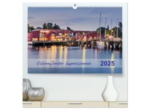 9783435324088 - Eckernförder Impressionen (hochwertiger Premium Wandkalender 2025 DIN A2 quer) Kunstdruck in Hochglanz