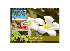 9783435325863 - Rarotonga - Trauminsel im Südpazifik (Wandkalender 2025 DIN A2 quer) CALVENDO Monatskalender