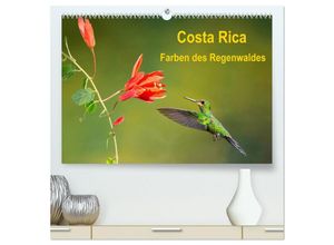 9783435326389 - Costa Rica - Farben des Regenwaldes (hochwertiger Premium Wandkalender 2025 DIN A2 quer) Kunstdruck in Hochglanz