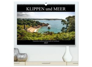 9783435326846 - Klippen und Meer Fantastische Ausblicke auf den Inseln im Ärmelkanal (hochwertiger Premium Wandkalender 2025 DIN A2 quer) Kunstdruck in Hochglanz