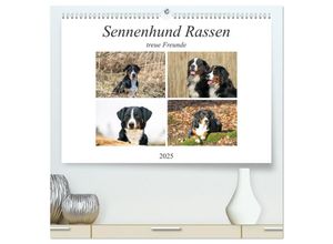 9783435329861 - Sennenhund Rassen (hochwertiger Premium Wandkalender 2025 DIN A2 quer) Kunstdruck in Hochglanz