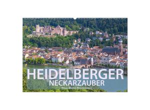 9783435330928 - Heidelberger Neckarzauber (Wandkalender 2025 DIN A2 quer) CALVENDO Monatskalender