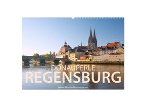 9783435330966 - Donauperle Regensburg (Wandkalender 2025 DIN A2 quer) CALVENDO Monatskalender