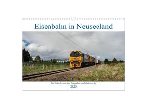 9783435331000 - Eisenbahn in Neuseeland (Wandkalender 2025 DIN A3 quer) CALVENDO Monatskalender