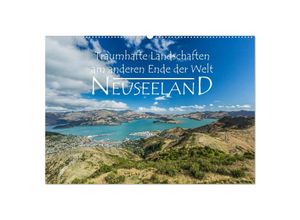 9783435331079 - Neuseeland - Traumhafte Landschaften am anderen Ende der Welt (Wandkalender 2025 DIN A2 quer) CALVENDO Monatskalender