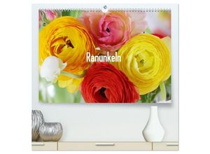 9783435331437 - Ranunkeln (hochwertiger Premium Wandkalender 2025 DIN A2 quer) Kunstdruck in Hochglanz