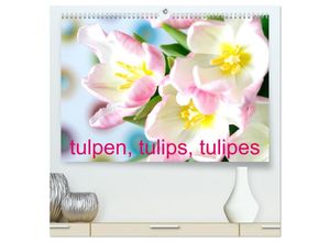 9783435331529 - Tulpen Tulips Tulipes (hochwertiger Premium Wandkalender 2025 DIN A2 quer) Kunstdruck in Hochglanz