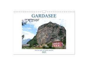 9783435338771 - GARDASEE Von Arco ganz im Norden südwärts (Wandkalender 2025 DIN A4 quer) CALVENDO Monatskalender