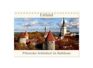 9783435338788 - Estland - Pittoreske Schönheit im Baltikum (Tischkalender 2025 DIN A5 quer) CALVENDO Monatskalender