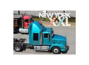 9783435341085 - NEW YORK XXL Trucks and Limos (Wandkalender 2025 DIN A4 quer) CALVENDO Monatskalender