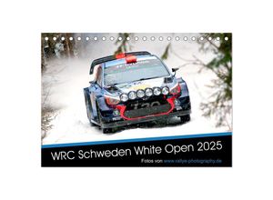 9783435341092 - WRC Schweden White Open 2025 (Tischkalender 2025 DIN A5 quer) CALVENDO Monatskalender