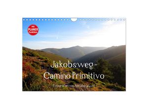 9783435341375 - Jakobsweg - Camino Primitivo (Wandkalender 2025 DIN A4 quer) CALVENDO Monatskalender