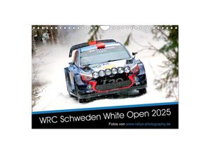 9783435343935 - WRC Schweden White Open 2025 (Wandkalender 2025 DIN A4 quer) CALVENDO Monatskalender