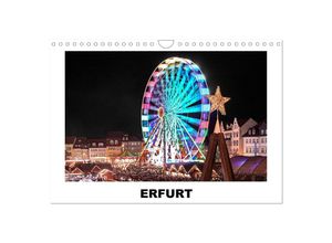 9783435344192 - Erfurt (Wandkalender 2025 DIN A4 quer) CALVENDO Monatskalender