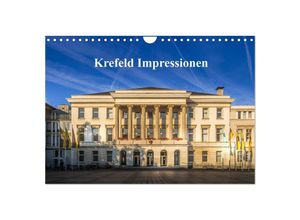 9783435344222 - Krefeld Impressionen (Wandkalender 2025 DIN A4 quer) CALVENDO Monatskalender