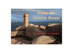 9783435346073 - Côte de Granit Rose - Der rote Norden der Bretagne (Tischkalender 2025 DIN A5 quer) CALVENDO Monatskalender