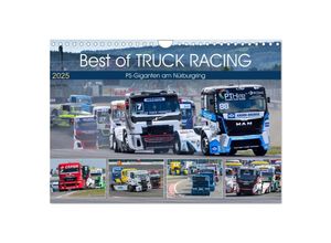 9783435346295 - Best of TRUCK RACING (Wandkalender 2025 DIN A4 quer) CALVENDO Monatskalender