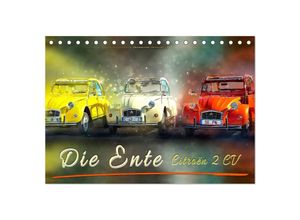 9783435348022 - Die Ente - Citroën 2CV (Tischkalender 2025 DIN A5 quer) CALVENDO Monatskalender