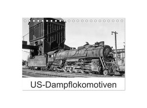 9783435350605 - US-Dampflokomotiven (Tischkalender 2025 DIN A5 quer) CALVENDO Monatskalender