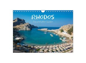 9783435350940 - Rhodos - Traumhafter Süden (Wandkalender 2025 DIN A4 quer) CALVENDO Monatskalender