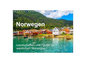 9783435351145 - Norwegen - Landschaften und Fjorde im westlichen Norwegen (Wandkalender 2025 DIN A4 quer) CALVENDO Monatskalender