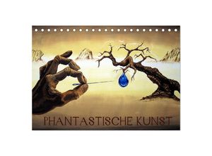 9783435351534 - Phantastische Kunst (Tischkalender 2025 DIN A5 quer) CALVENDO Monatskalender