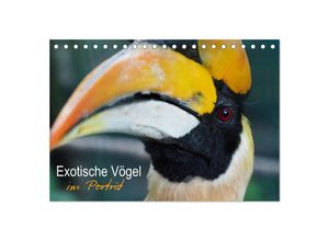 9783435352081 - Exotische Vögel im Porträt (Tischkalender 2025 DIN A5 quer) CALVENDO Monatskalender