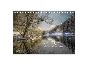 9783435353613 - Obere Donau (Tischkalender 2025 DIN A5 quer) CALVENDO Monatskalender