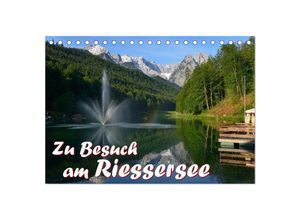 9783435353705 - Zu Besuch am Riessersee (Tischkalender 2025 DIN A5 quer) CALVENDO Monatskalender