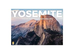 9783435353835 - Yosemite - Nationalpark (Tischkalender 2025 DIN A5 quer) CALVENDO Monatskalender