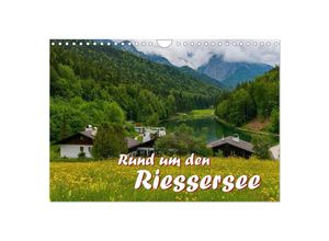 9783435356737 - Rund um den Riessersee (Wandkalender 2025 DIN A4 quer) CALVENDO Monatskalender