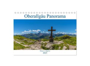 9783435357598 - Oberallgäu Panorama (Tischkalender 2025 DIN A5 quer) CALVENDO Monatskalender